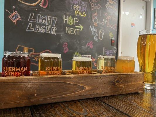 Beer flight