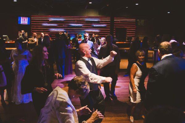 SSS got everyone on the dance floor at our wedding!