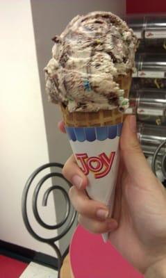 birthday cake ice cream :) yum!