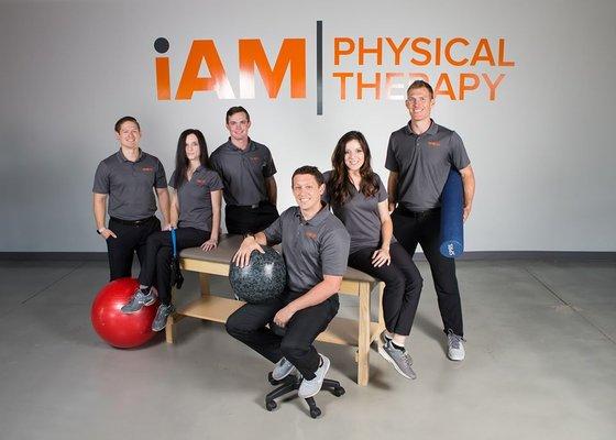 The staff at iAM Physical Therapy