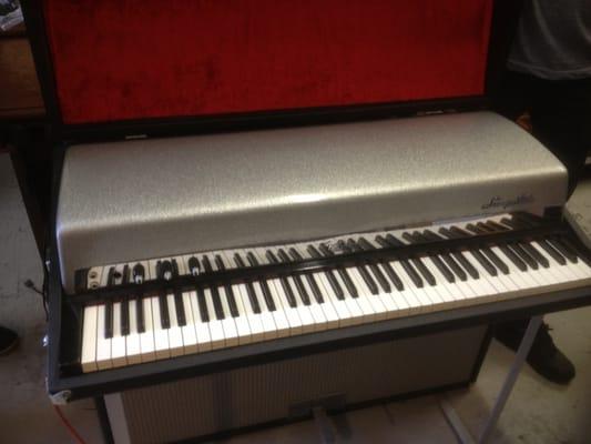 1967 Sparkle Top Fender Rhodes Suitcase Model Piano