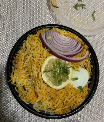 Chicken biryani