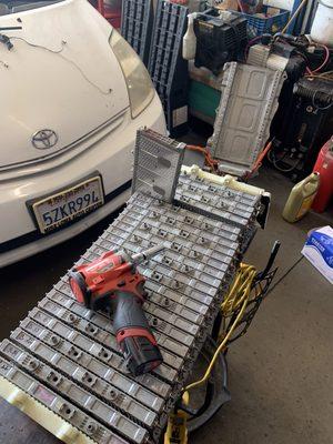 Prius hybrid battery repair