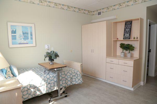 Private room in memory care unit