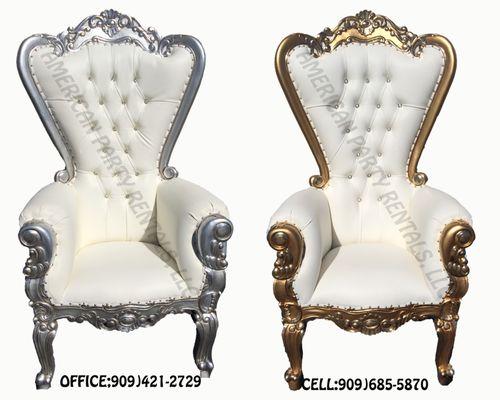 THRONE /KING AND QUEEN CHIARS