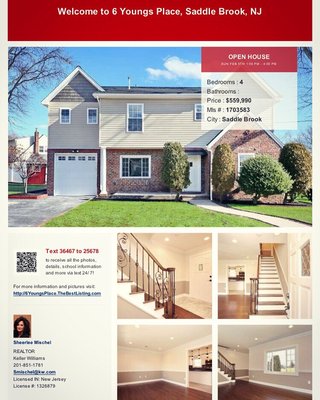 We had a very busy open house yesterday in Saddle Brook NJ! For a private showing of this new updated and renovated home call us!