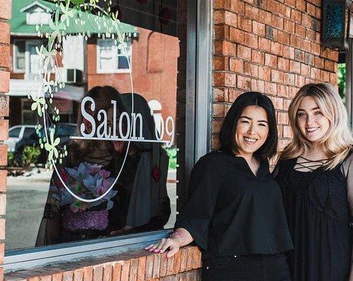 Jessica & Myka Salon owners