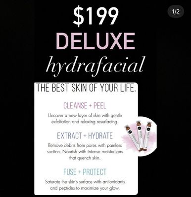 DELUXE Hydrafacial