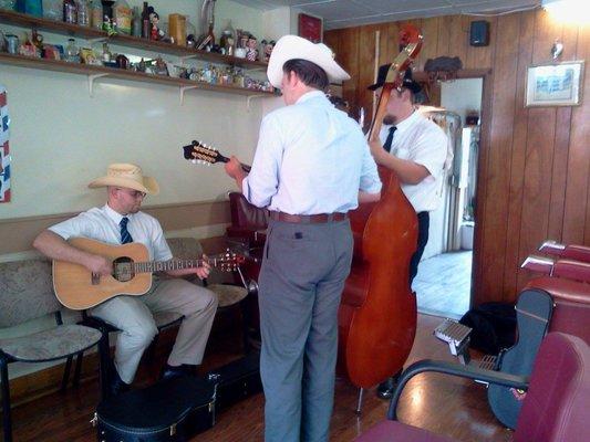 Old Tradition Bluegrass & Gospel @ New Tazewell Barber Shop