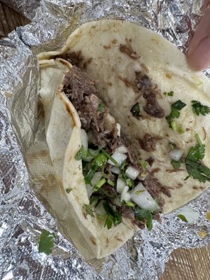 Barbacoa taco