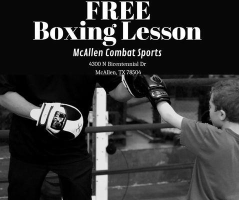 1 Free Day Trial 
Bad Boys Boxing 
4300 N Bicentennial Dr. McAllen, TX 78504