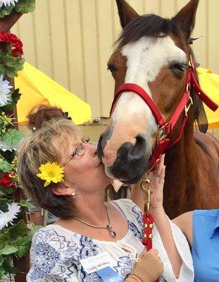 Cindy with Ashe High Country Realty - active in Horse Day in Ashe County.