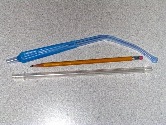 Colonic Nozzles easy to insert.  size-of-pencil