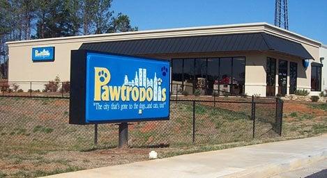 The New Location for Pawtropolis - just off the Atlanta Highway, a little west of the Georgia Square Mall