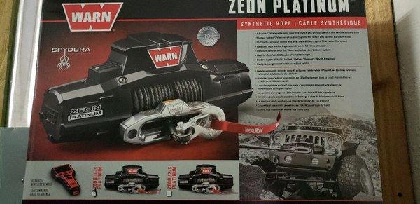 WARN Winches in Stock.