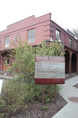 The Swift Center for Conservation Education & Environmental Collaboration - located on the banks of the Clark Fork in Missoula, MT