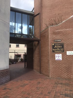 Entrance to 2nd floor Townsend Sq.