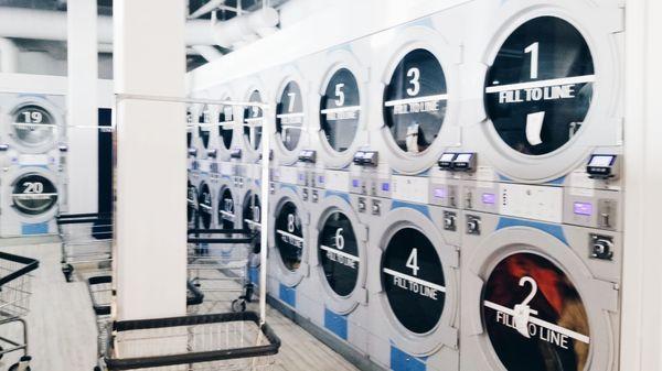 Dryers at Laundre