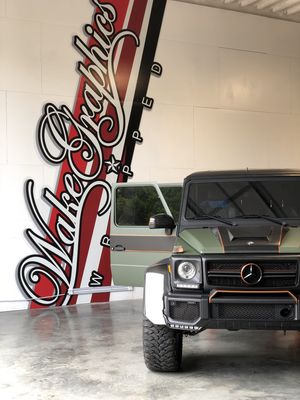 Amg63 G Wagon full wrap