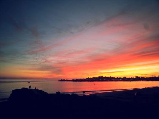 Nothing better than a Santa Cruz sunset with some tasty brews in hand after a great day of riding the SC mountains