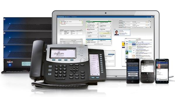 Full-featured UC phone system.