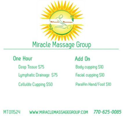 Miracle Massage Group