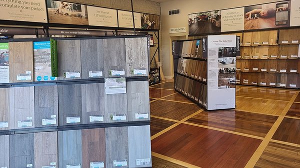 Interior of LL Flooring #1153 - Rochester | Left Side View