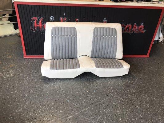 These Camaro seats look amazing!