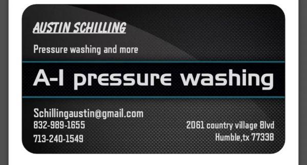 A -1 Pressure washing