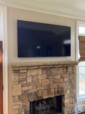 Our Tv/Home theater Division has been doing such an amazing job! Here is a couple of recent installs from our team!