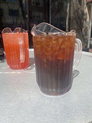 Strawberry and Coke Long Island Ice Tea