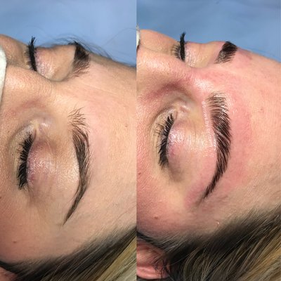 Brow lamination