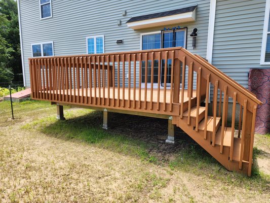 Deck Staining