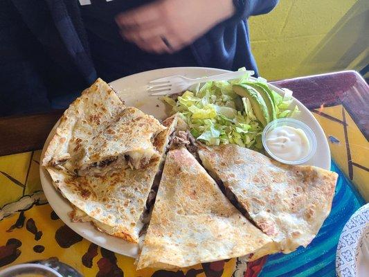 Quesadilla de asada