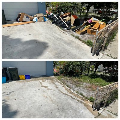 Frontyard Debris Removal