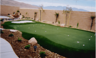 The putting green that is awesome