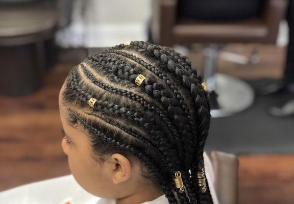 Kids cornrows