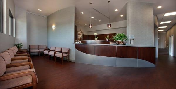 Reception area