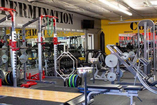 We are a 24 hour month to month membership gym.  We also have personal trainers, youth athlete training, bootcamp classes and more!