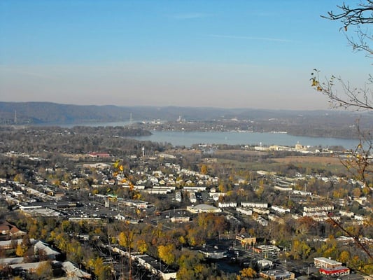 Haverstraw from the peak of Low Tor