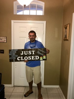 New Home Closing in Plant City, FL