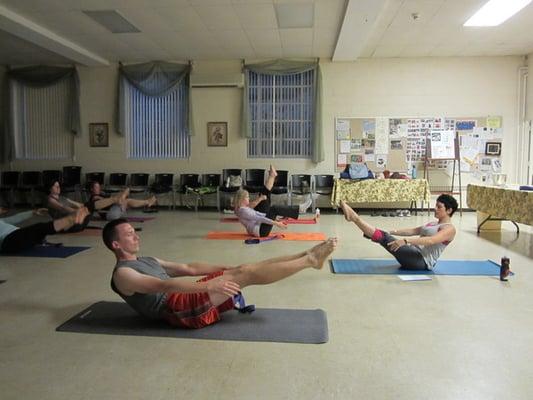 Donation Yoga class on Monday Nights at Greenbelt Community Church