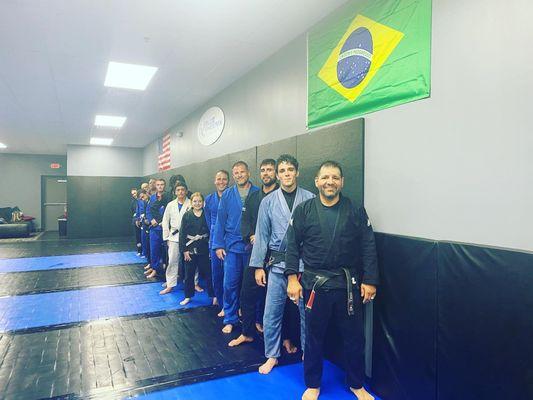 Jiu-jitsu class