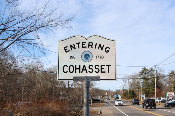 Entering Cohasset from Scituate.