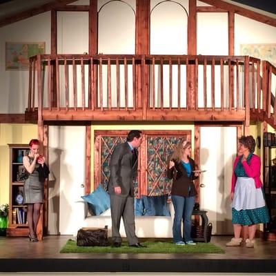 Opening night of Noises Off