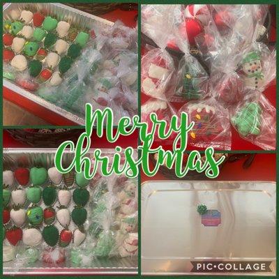 Holiday Theme Bundles Includes Two Dozen Chocolate Covered Treats! Message for Details!