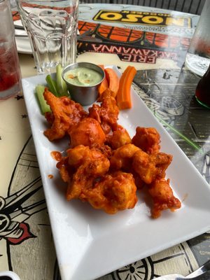 Buffalo Cauliflower Bites