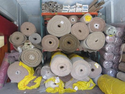 Carpet on hand stock available with great pricing.