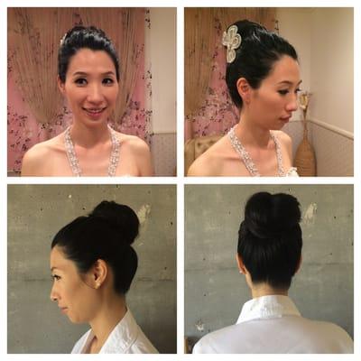 Wedding updo