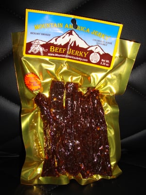 The purchased from Mountain America Jerky, July 6th 2013